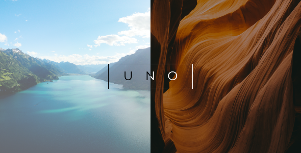 Uno - Creative Photography WordPress Theme icon