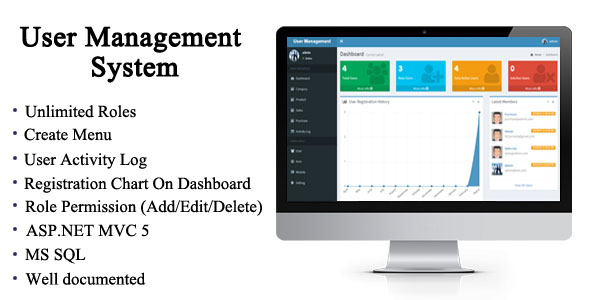User Management System in ASP.NET MVC 5