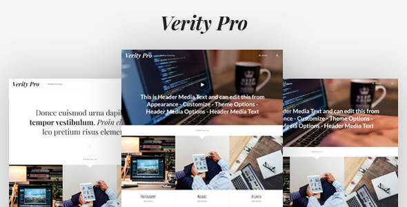 Verity Pro: Portfolio and Blog WordPress Theme icon