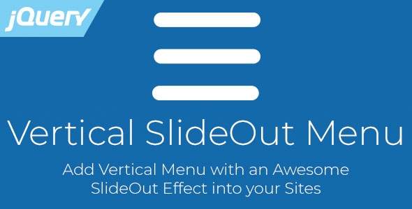 Vertical SlideOut Menu - jQuery Plugin icon