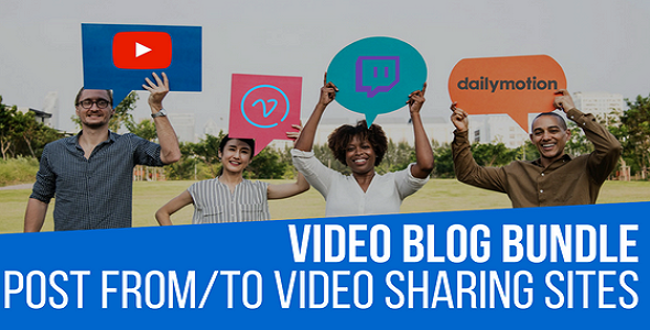 Video Blog Auto Poster WordPress Bundle by CodeRevolution icon