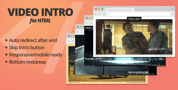 Video Intro for HTML icon