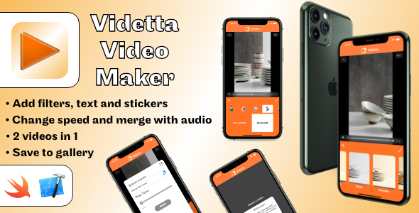 Videtta Video Editor for iOS icon