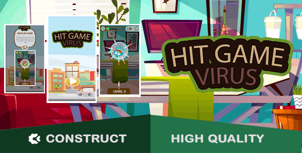 Virus Hit Game - HTML5 Game (capx) icon