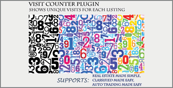 Visit Counter - Classifieds Plugin icon