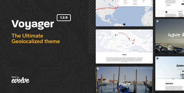 Voyager - The Geolocalized Multipurpose WP theme icon