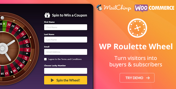 WP Roulette Wheel – Spin to Win WooCommerce Coupons icon