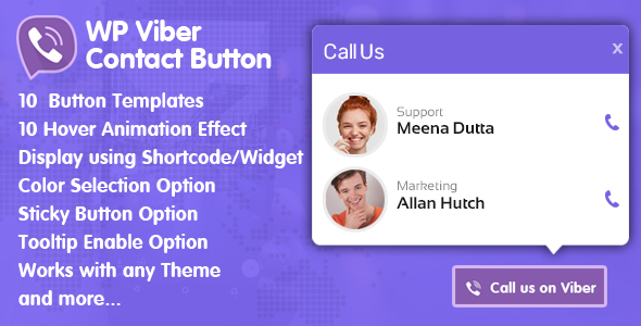 WP Viber Contact Button - Premium Viber Contact Button Plugin for WordPress icon