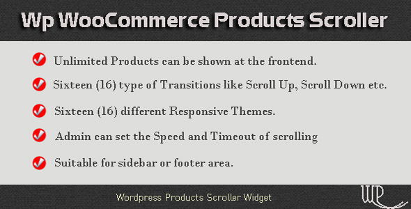 WP WooCommerce Products Scroller icon