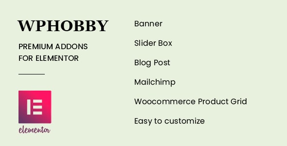 WPHobby Addons for Elementor icon
