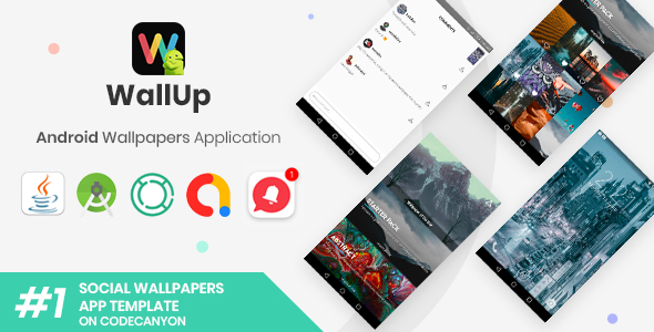 WallUp | Android Social Wallpapers Application icon