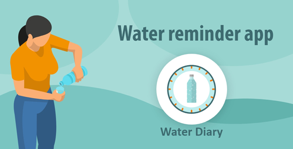 Water Drinking Reminder - Android App icon
