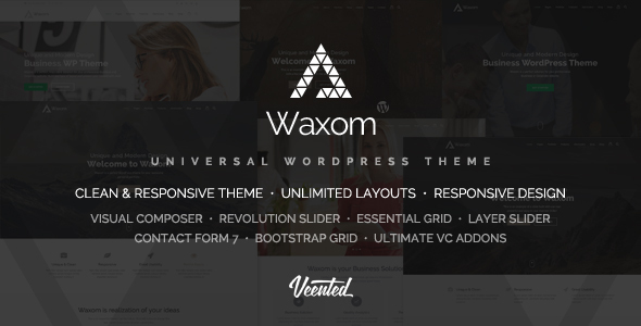 Waxom - Clean & Universal WordPress Theme icon