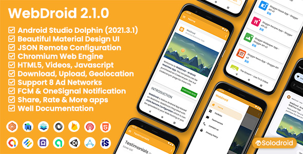 WebDroid - Android WebView App icon