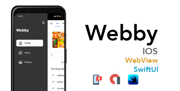 Webby WebView SwiftUI App icon
