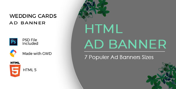 Wedding Cards Html5 Ad Banners icon