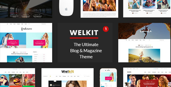 Welkit - Responsive Blog & Magazine Theme icon