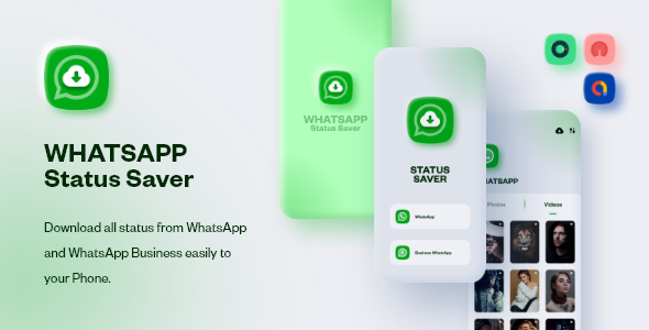 WhatsApp Status Saver with AdMob Ads icon