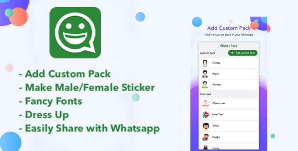 WhatsApp Sticker Maker | iOS | Swift | AdMob | Ready to submit icon