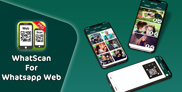 Whatscan for Whatsapp Web - Android App + Admob + Facebook Integration icon
