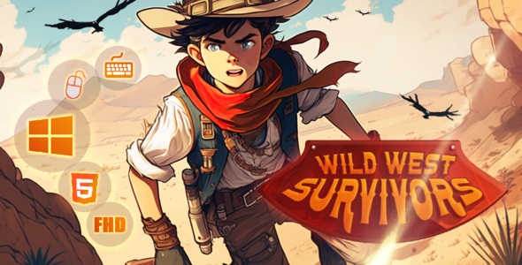 Wild West Survivor - Top-Down Shooter(no c3p/capx) icon