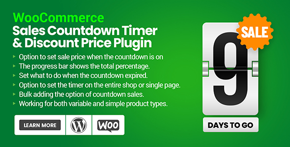 WooCommerce Countdown Sales & Price Discount Plugin icon
