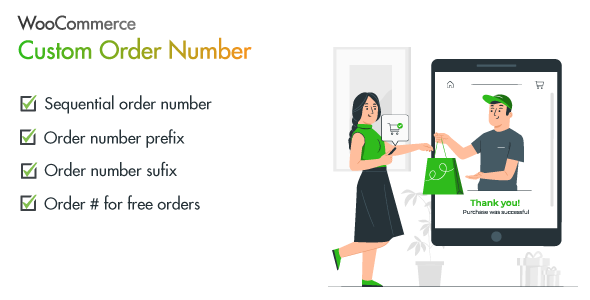 WooCommerce Custom Order Number icon