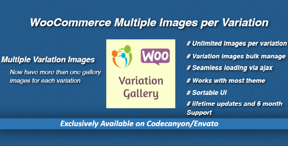 WooCommerce Multiple Images per Variation icon