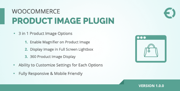 WooCommerce Product Image Zoom Plugin, Magnify on Hover & Click icon