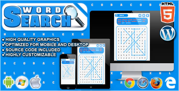 Word Search - HTML5 Word Game icon