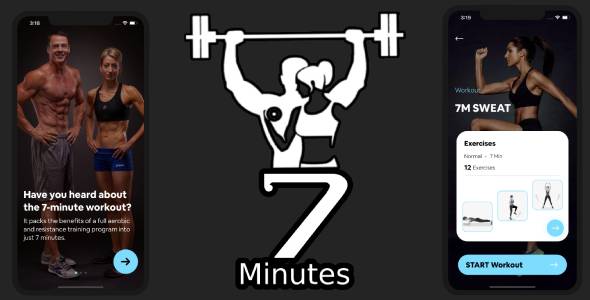 Workout App - Daily 7 Minute Workout App icon