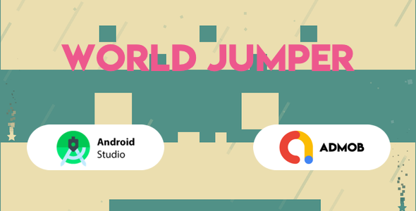 World Jumper ( Android Studio + Admob + Multiple Characters + Reward Video Ads ) icon