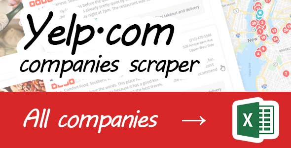 Yelp scraper icon