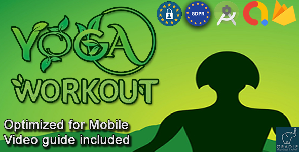 Yoga Workout (Admob + GDPR + Android Studio) icon