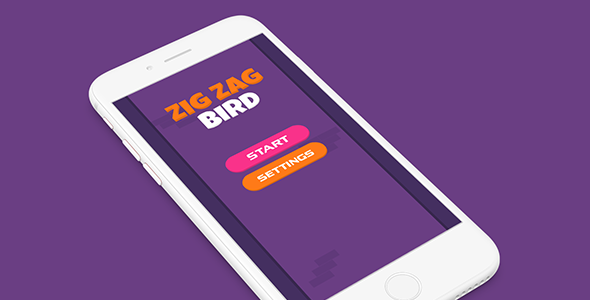 ZIG ZAG BIRD BUILDBOX PROJECT WITH ADMOB icon