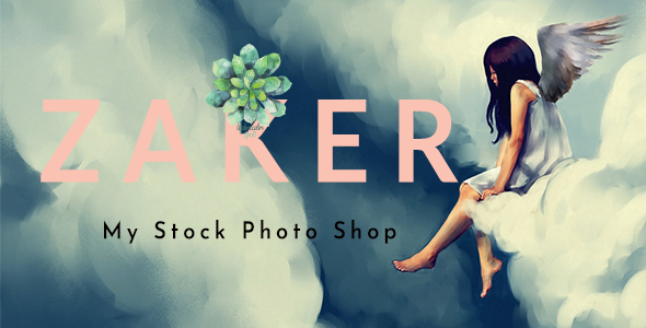 Zaker - Minimal Photography Portfolio & Stock Photo Shop icon