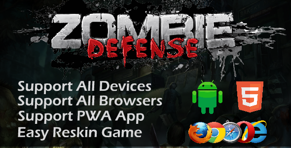 Zombie Defense HTML5 Games icon