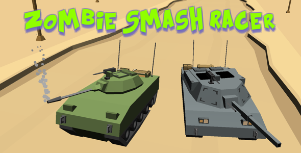 Zombie Smash Racer Game(Unity3D + Admob Ads) icon