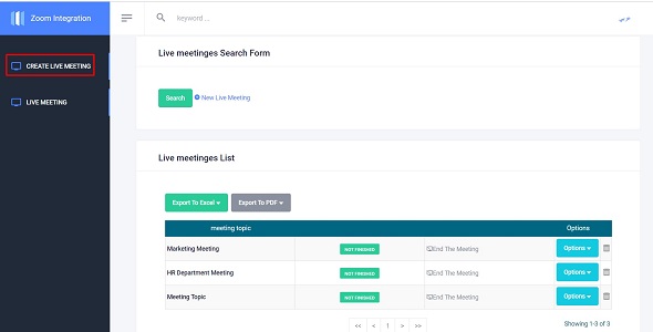 Zoom Meeting Integration .Net core 3.1 + Full Source Code icon