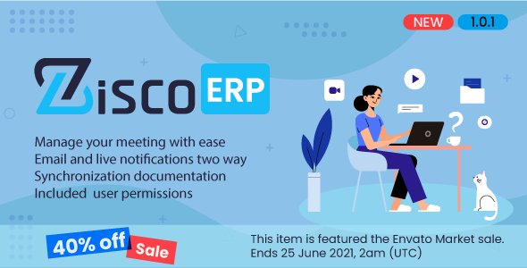 Zoom Meeting for ZiscoERP icon