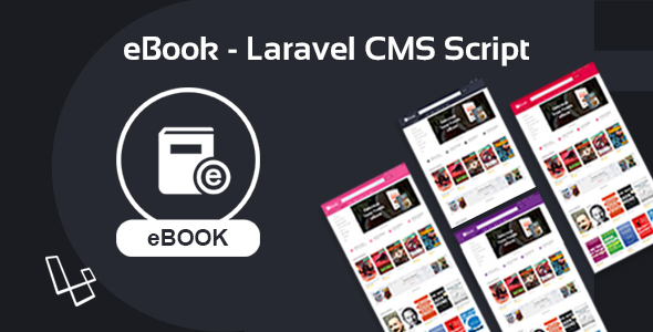 eBook - Laravel CMS Script icon