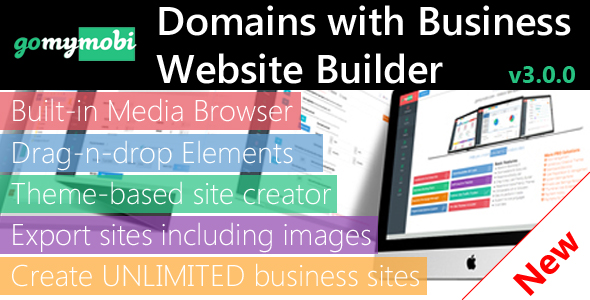 gomymobiBSB: Drag-n-Drop Business Webite Builder icon