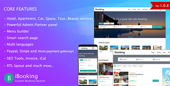 iBooking - Laravel Booking System icon