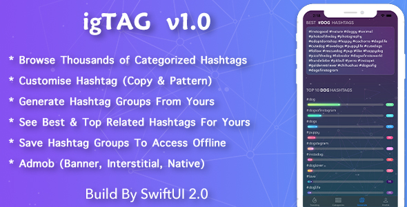 igTAG : Hashtags for Instagram & TikTok icon