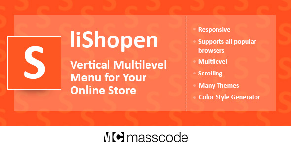 liShopen - Vertical Multilevel Menu for Your Online Store icon