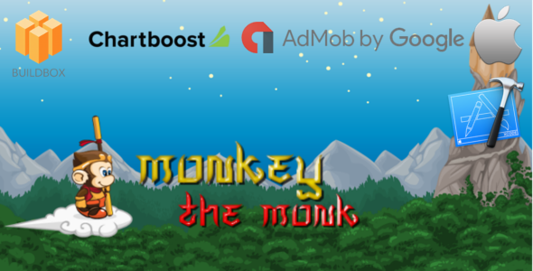 monkey the monk - Buildbox Game Template + iOS Xcode Project Template (BBDOC) icon