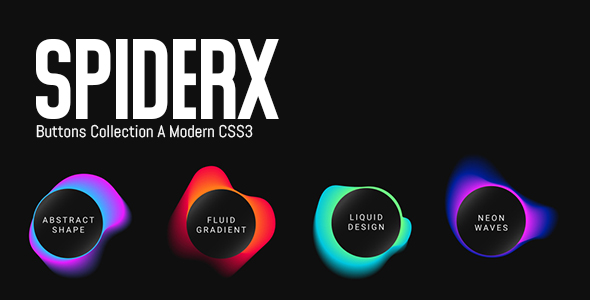 spiderx A Modern CSS3 Buttons Collection icon