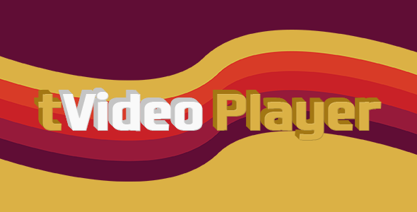 tVideo Player - HTML5 video player (with playlist) icon