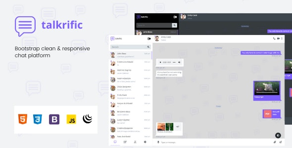 talkrific - Clean & responsive Chat Platform icon