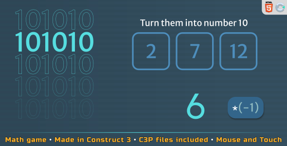 101010 - HTML5 Math Game icon